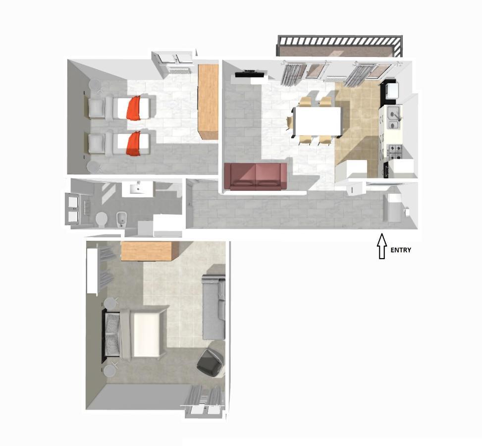 Lab3 City Private Apartment - 2 Bedrooms Pavia Buitenkant foto